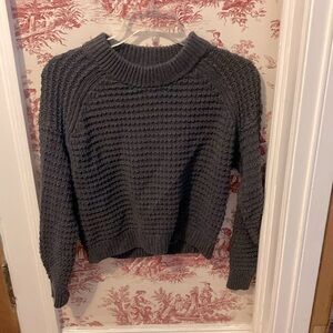 Grey Crew Neck Sweater